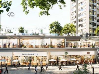 Mua shophouse chân khối đế diện tích lớn Masteri Grand Avenue Vinhomes Global Gate Đông Anh